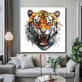Painting by Numbers Tiger Portrait Art